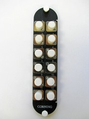 Corning CCH-CP12-21 Panel 12 FC Singlemode/SM, Simplex, 12 Fiber OS2 *NEW*