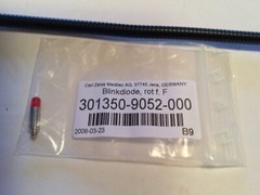 Carl Zeiss AG Medical Gooseneck 1364-513 & Extra Blinkdiode 301350-9052-000