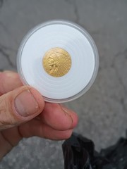 1909 indian head 2.50 gold coin