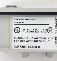 SIEMENS SIMOCODE PRO 3UF7200-1AA00-0 Operator Unit