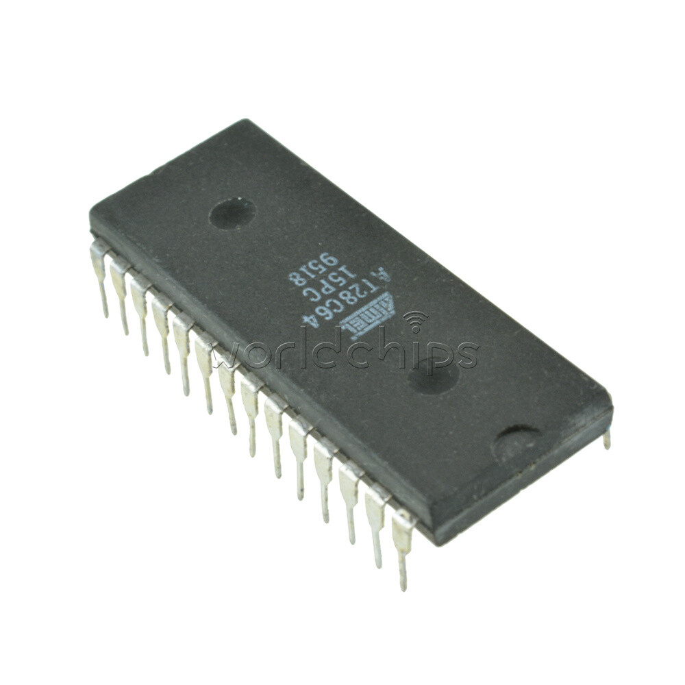 5PCS IC AT28C64-15PC AT28C64-15PI ATMEL IC DIP-28