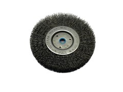 NEW Weiler 6” x 3/4” 5/8” – 1/2” Bore 0.014” Wire Crimped Steel Wire Wheel Brush