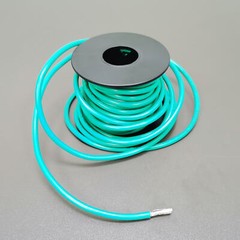 12AWG Tinned Copper Wire (Green), 26.25Ft Flexible 65-Stranded Electrical Wire