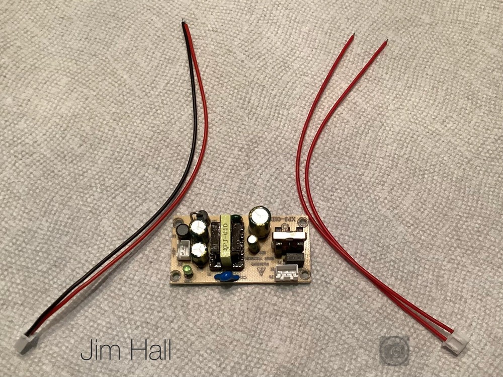 Switching Power Supply Board AC-DC 120 VAC To 5V 2A DC Includes AC DC Wires