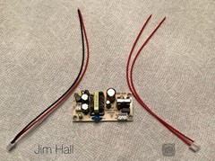 Switching Power Supply Board AC-DC 120 VAC To 5V 2A DC Includes AC DC Wires
