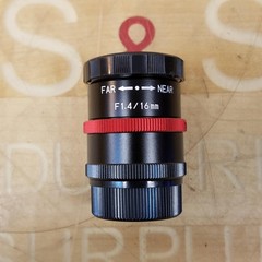 Keyence CA-LH16G High Resolution Low Distortion Lens, 16mm – NEW