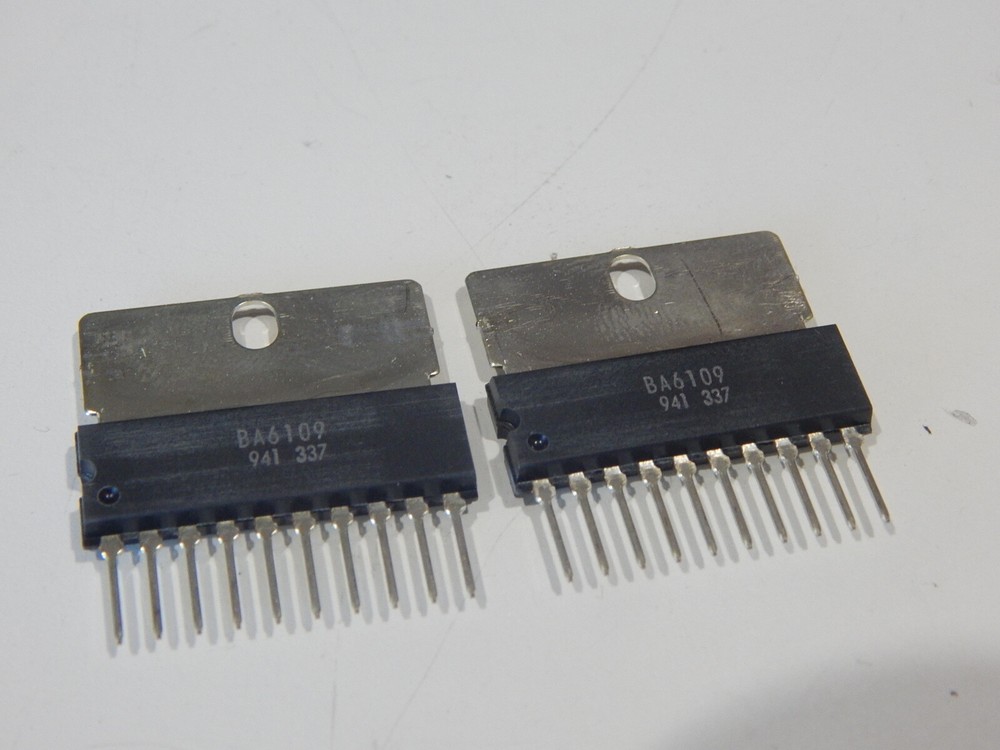 ROHM BA6109 Brush DC Motor Controller 0.8A BIPOLAR – LOT OF 2 IC’S – FAST SHIP