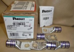 [5] PANDUIT LCAX4/0-12-X LCAX4012X Copper Lug New With Box