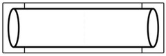 Brady 3PS-187-2-WT-S-2, 2″, White, Heat Shrink, Wire Marking Sleeve, 1 pc