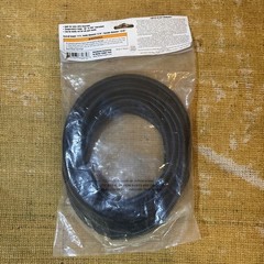 1/4″ diameter X 14 ft PROTECTIVE COIL Black Loom Plastic Split cable cord wrap