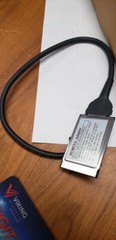 UNIVERSAL EXTERNAL ENCLOSURE FOR SCI OR DEW AT/ATPI PCMIA TO ATAPI CD ROM, AS IS