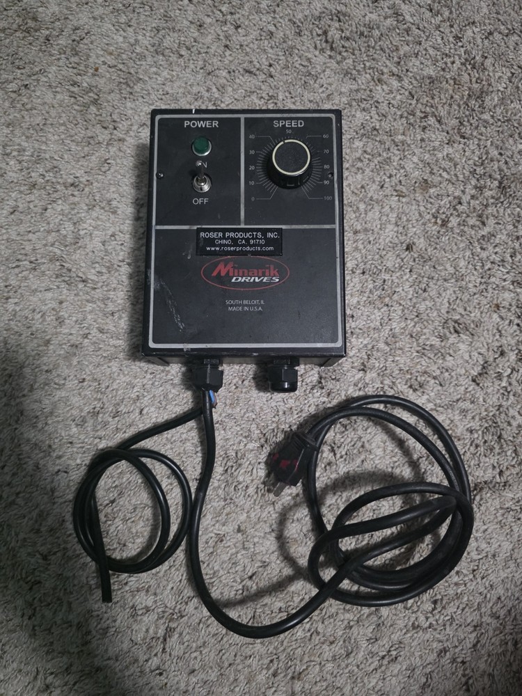 Minarik Drives MM23101C DC Motor Speed Controller 115/230VAC NEMA 1 Enclosed