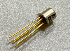 1pcs – National NS 2N6485 Dual N-Channel JFET – TO-71, Gold Pins, NOS, Genuine