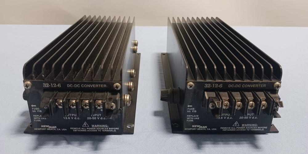 *LOT OF 2* Newmar 32-12-6 DC-DC Converter 420-3826-0