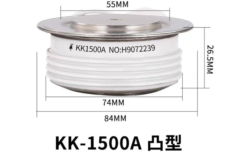 qty1 for KK1500A 2500V thyristor Convex surface @yay