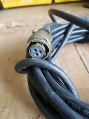 23ft Carol 3/c Type SJOOW jms3116f12-3s/Switchcraft A3M 3 Pin Audio Connector