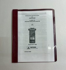 Amprobe DGC-1000A Printed User Manual Guide Manual Pamphlet Book DGC1000A