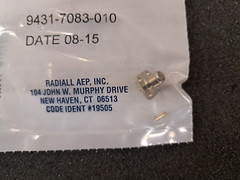 New, AEP, 9431-7083-010, SMA / STRAIGHT JACK FEMALE SOLDER