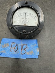Triplett Model Volt Meter Dial Gauge