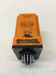 Time Delay Relay TDE-24-AKA-030 Diversified Electronics Single Pole 24V AC/DC