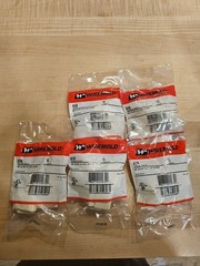 Wiremold 806 NM Cover Clip 800 Series Ivory 5 Packs of 10