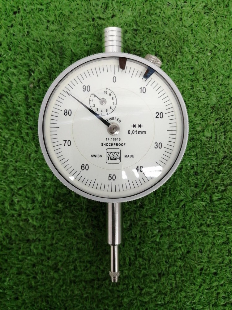 TESA Dial Gauge 10mm Analog Dial Indicator Precision Tool
