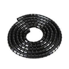 Spiral Wrap Cable Sleeve 8mm-32mm Flame Retardant Wire Organizer Winding Tube 1M