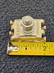 Burndy GC2929CT: 2/0 AWG to 250 KCMIL Str, Cable Tray Grounding Clamp