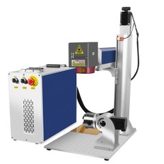 2.5D 60W/100W/200W/300W JPT M7 Mopa Fiber Laser Engraving Machine Color Marking
