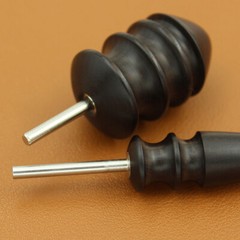 2PCS Pointed Tip Leather Burnisher Electric Polished Head Edge Slicker Tools US
