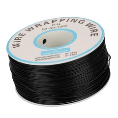 1Roll Wire-Wrapping Single Copper Wire Strand 30AWG Cable 0.25mm Core Diameter