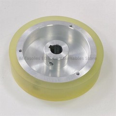 Wire Cut Tension Wheel Roller 110x14x25mm For EXCETEK EDM Wire Cutting Machine