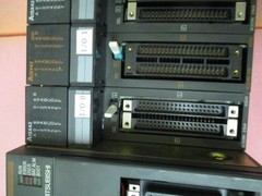 Mitsubishi Q2ASHCPU-S1 PLC Module w A1SX42 Input, A1SY42 Output, A1SJ71QE71-B2