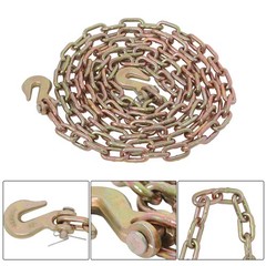 1/4 12′ G70 Truck Drag Chain J-Hooks V-Chain Flatbed Truck