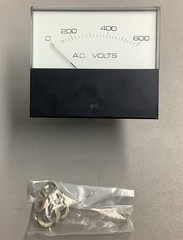 Crompton Instruments 0-600AC Volts Current/Voltage Meter 215-02-VA-PZSJ (b468)