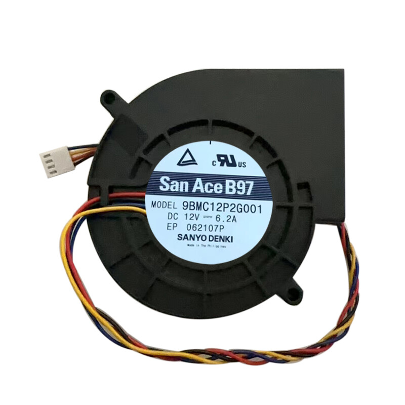 1PCS New San AceB97 9BMC12P2G001 Blower Fan 9733 DC12V 6.2A 4Pin