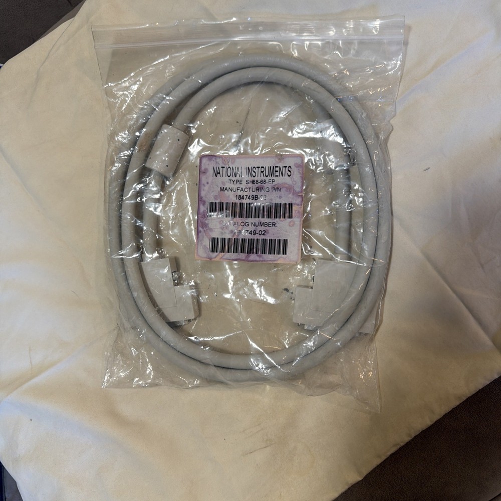 NATIONAL INSTRUMENTS 184749-02 68-pin D-SUB MALE Shielded Multifunction Cable