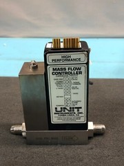 Unit Instruments UFC-1500A Mass Flow Controller, MFC, Range:3 SLM,Gas N2, 173725