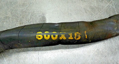 600 x 18 Welding Shunt Copper Wire Spot Welder 600 MCM