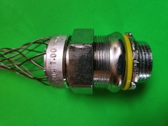 Hubbell Wiring Device-Kellems 074093404 Liquid Tight Grip, Straight,1 In.
