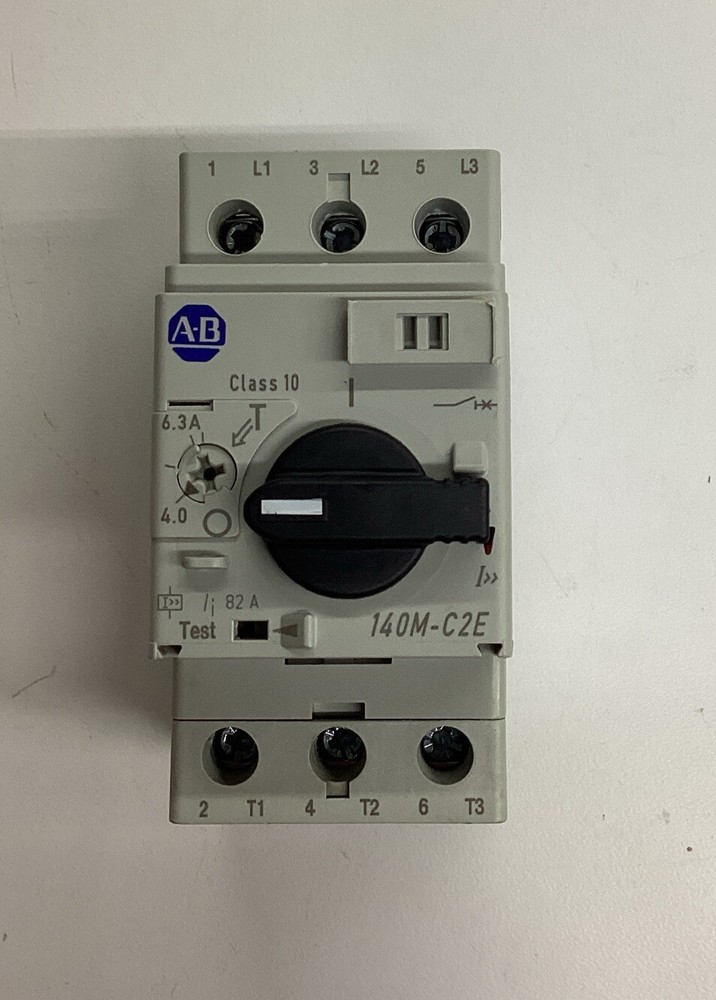 Allen Bradley 140M-C2E-B63 Ser. C 4.0-6.3A Motor Circuit Breaker (CL401)