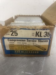 (29) Blackburn KL36SERVICE SLEEVES 1/0 ACSR 1/0 STR