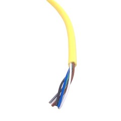 Mencom MDCP-5FP-10M Cordset, M12 5-Pin Female to Flying Leads, 10m Length