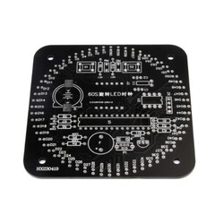 DIY Rotating LED Alarm Electronic Digital Clock Kit Learning Board 5V DS1302