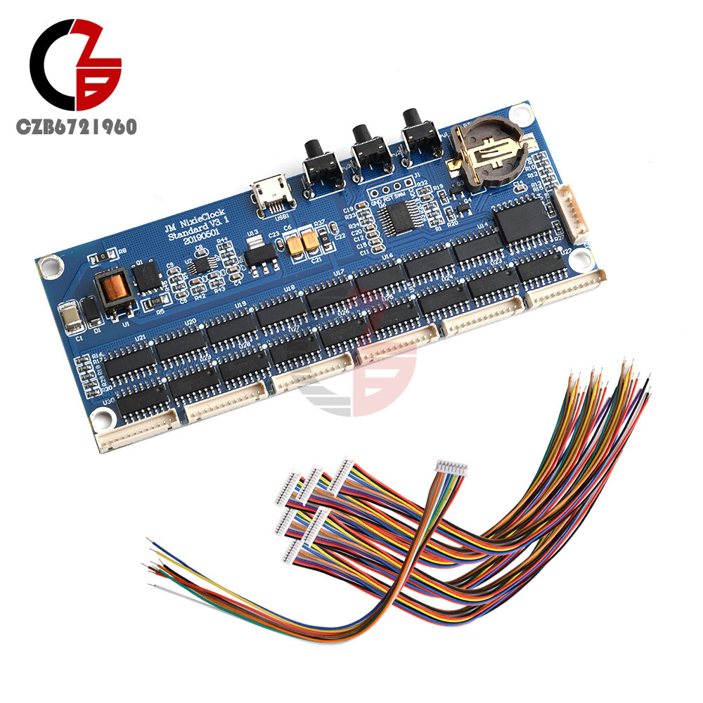 Universal Electronic Tube Clock DIY Kit for IN14/ IN12 S30 PCBA RGB Nixieclock