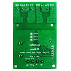 RS485 0-1A 0-30V Current Voltage Collector Voltage Signal Acquisition MODBUS RTU