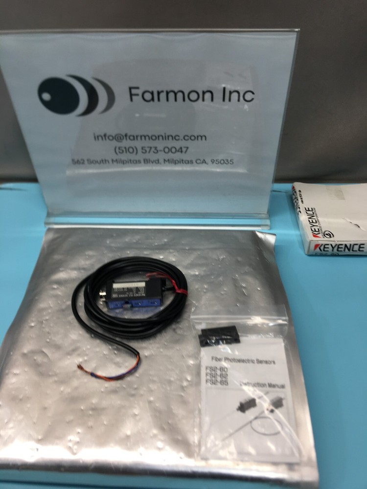 KEYENCE FS2-60 FIBER PHOTO ELECTRIC SENSOR (FS2-60), 162318