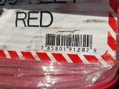 14/2 Red Jacketed Brake Cable 2 Conductor 14 AWG 60C SAE