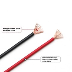 Single Core RV Flexible Wire Pure Copper Cores PVC Electrical Cable 0.3/0.5mm²