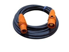 CAMLOCK – 25 FT 4 WIRE SET 140 AMP 480 VOLT M/F SER 16 HUBBELL 4 AWG 600V TYPE W